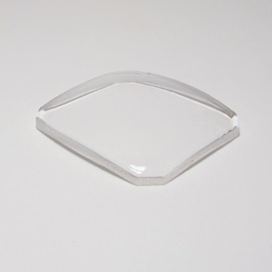 Octagon - Bottom Edge Curved (Both Sides) - G-S Flexo Acrylic Watch Crystals - Vintage New Old Stock