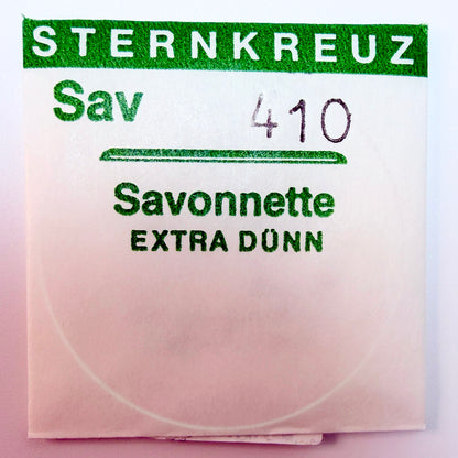 Sternkreuz Savonnette Extra Thin Hunter Pocket Watch Crystals (Acrylic, Low Dome)