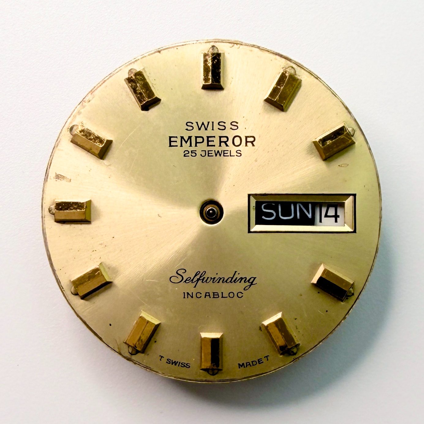 ETA 2789 Automatic Watch Movement – Swiss Emperor, 25.9mm, For Spares or Repair - image 3