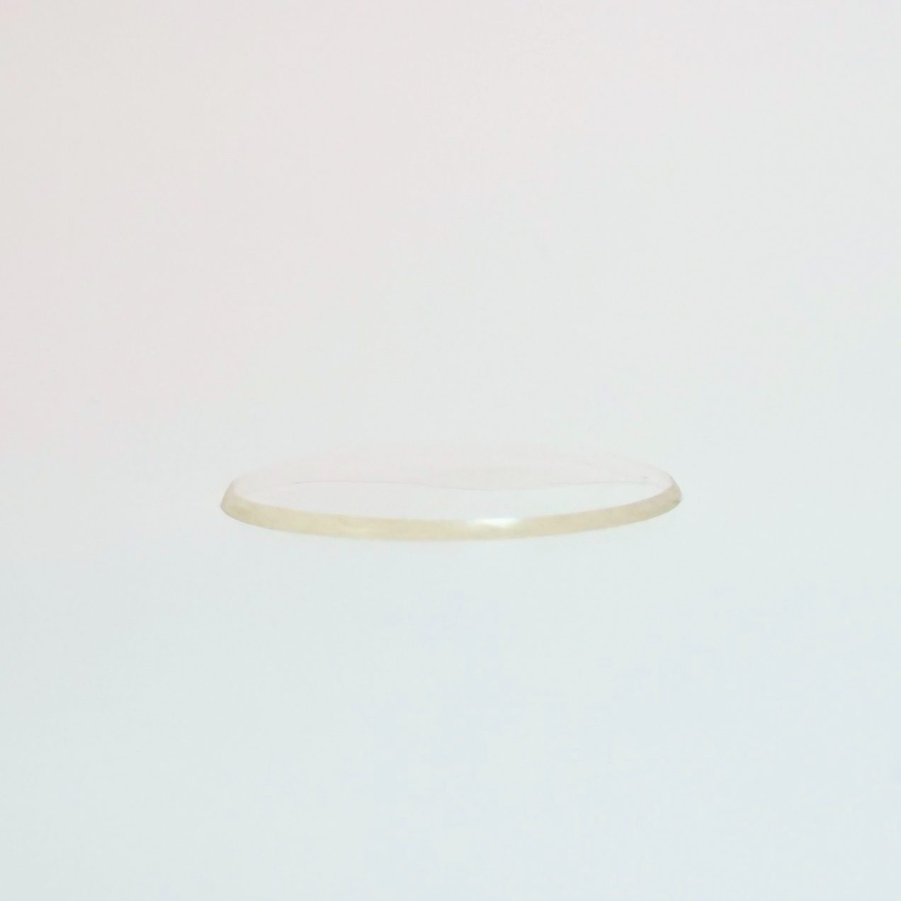 Antique New Old Stock - 19.8 mm - Round Low Dome - Mineral Glass Watch Crystal - image 2