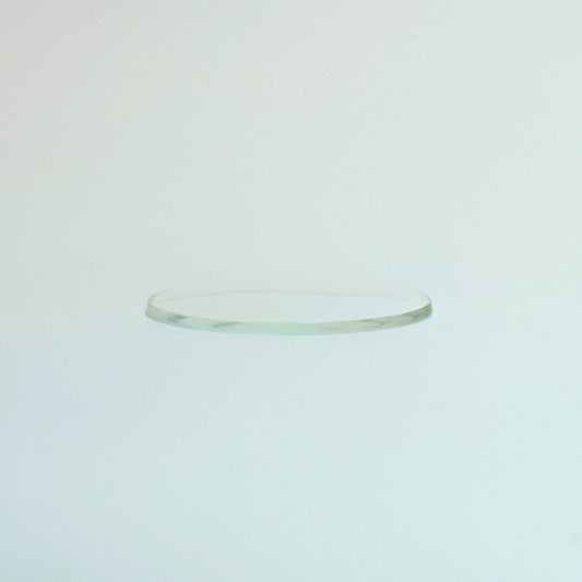 Antique New Old Stock - 19.8 mm - Round Low Dome - Mineral Glass Watch Crystal - image 2