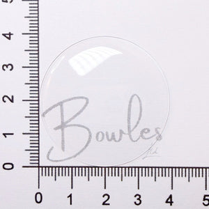 39.0mm Round Extra Low Dome Mineral Glass Watch Crystal - Antique New Old Stock