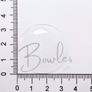 33.4mm Round Low Dome Mineral Glass Watch Crystal - Antique New Old Stock
