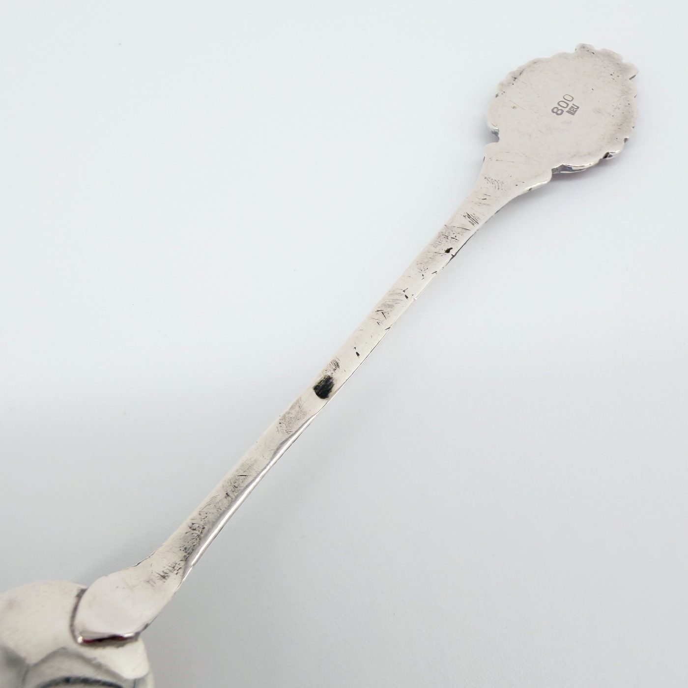 Antique German Silver Hamburg Souvenir Teaspoon - image 7