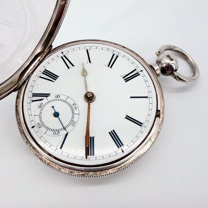 Antique Silver Waltham Pocket Watch – Model 1876 - c.1882 – Working