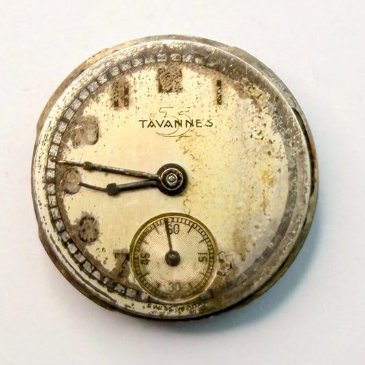 Tavannes Cal. 816 Manual Wind Watch Movement 19.4mm – For Spares or Repair - image 2