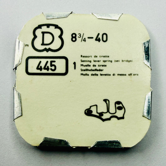 Derby 40 – Setting Lever Spring (Part 445)
