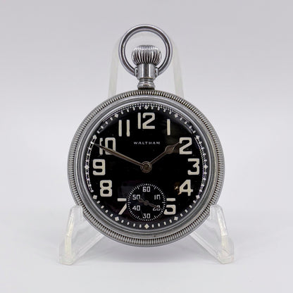 Waltham Military Pocket Watch – Model 1908 Grade 1609 – Dec 1942 - Working