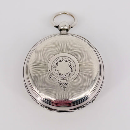 Antique Silver Cased Waltham Pocket Watch - Model 1883 - c.1903 - Working