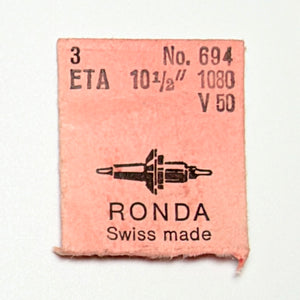 ETA 1080 - Balance Staff - Ronda 694