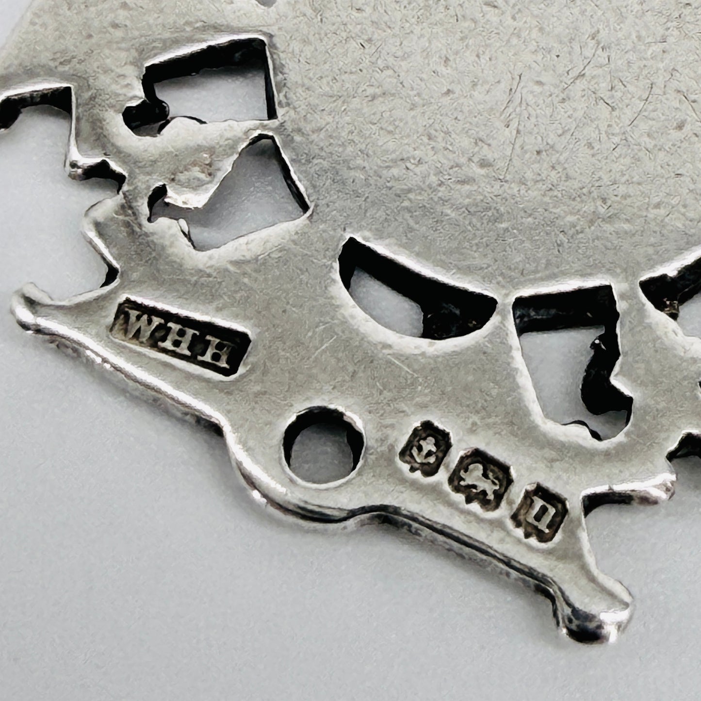 Antique Sterling Silver Albert Pocket Watch Chain & Fob – Birmingham 1919/20