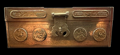 Antique Chinese Brass Box