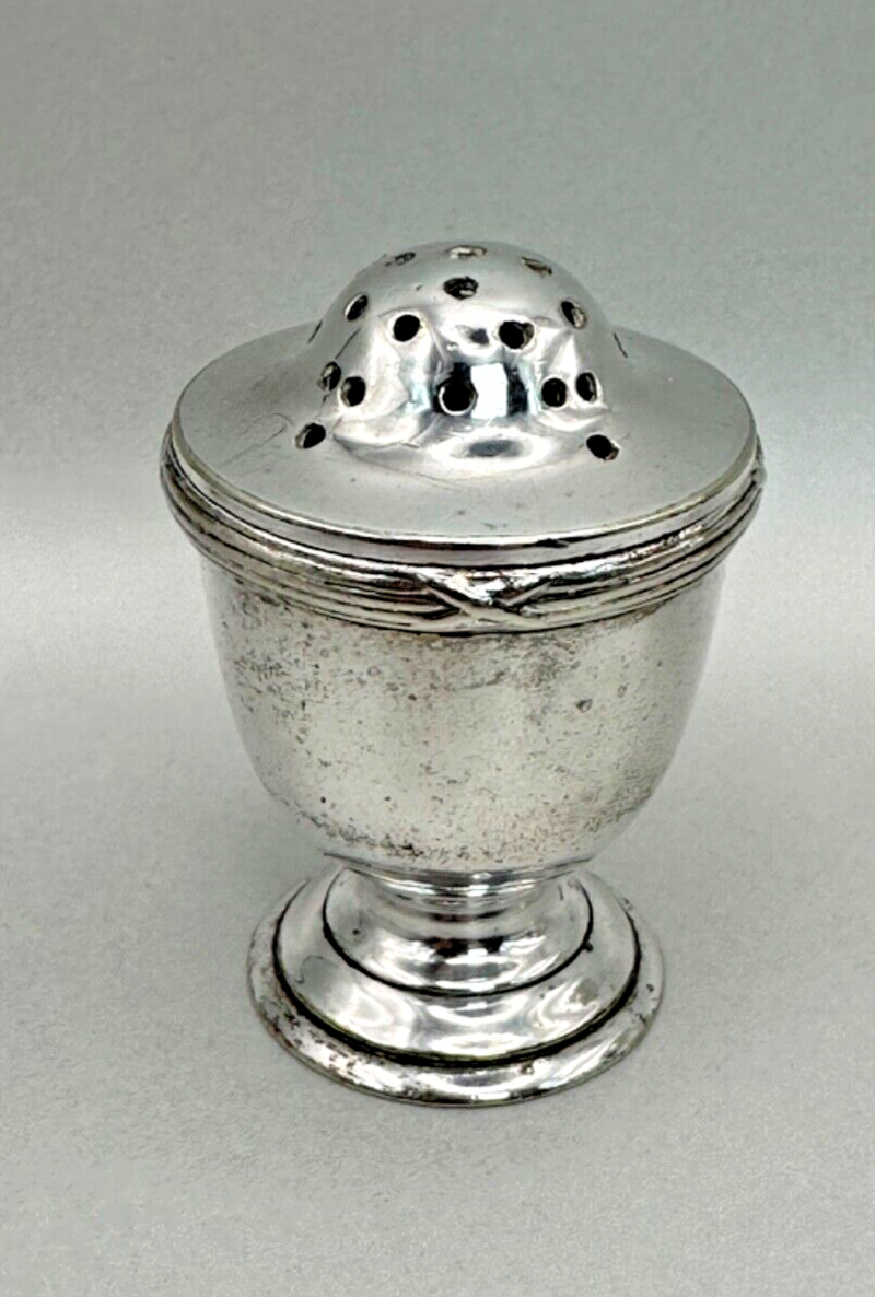 Antique Walker & Hall Silver Plate Salt & Pepper Pots Shakers