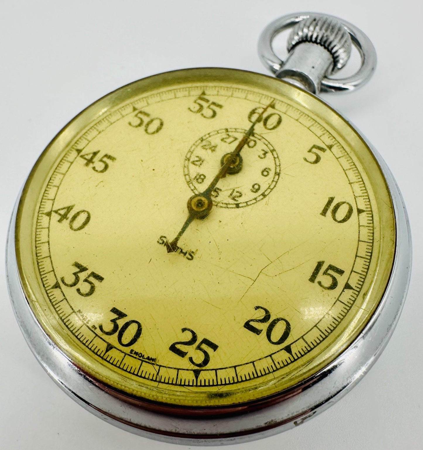 Vintage Smiths Mechanical Stopwatch – Working – Dennison Case