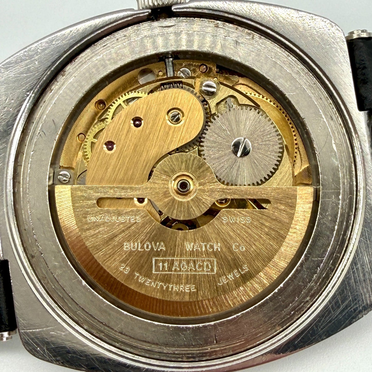 Vintage Bulova Automatic Watch – Cal. 11AOACD – c. Late 1970s