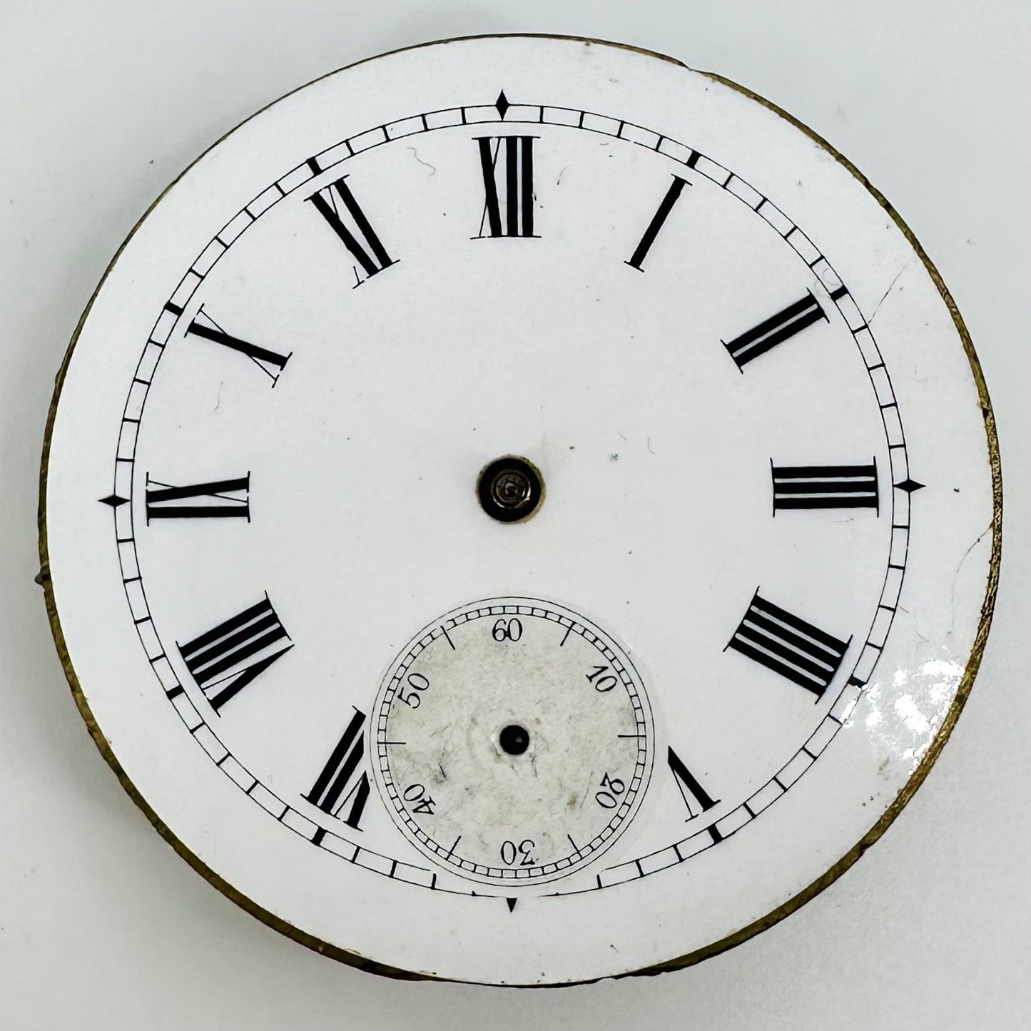 Antique Coullery Frères Pocket Watch Movement – 45mm, Key Wound - Spares/Repair