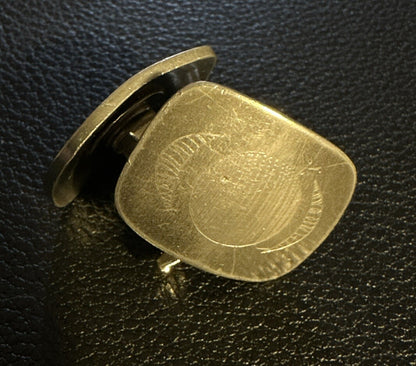 Vintage Stainless Steel Cufflinks
