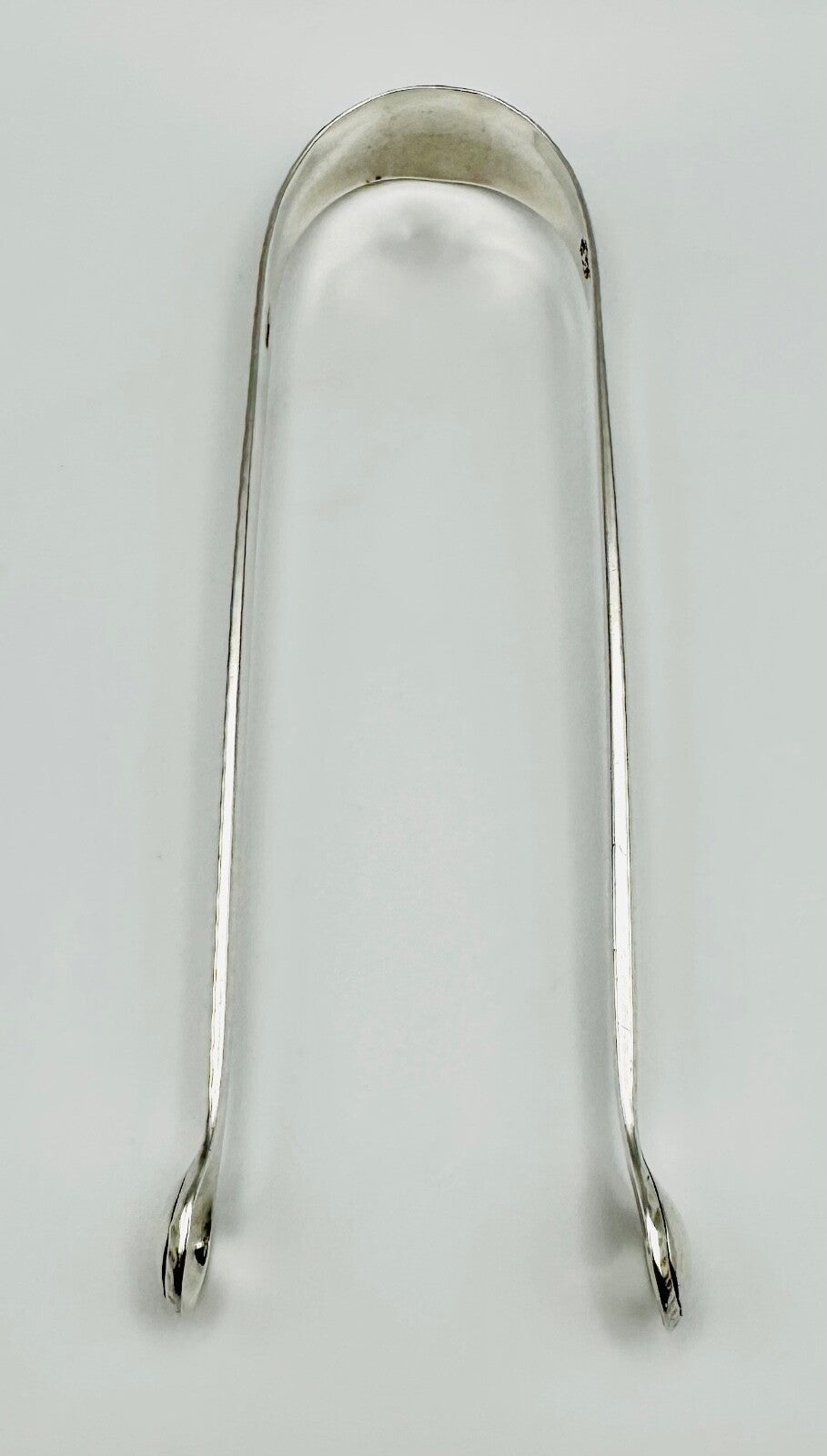 Antique Sterling Silver Sugar Tongs – c.1820–1840