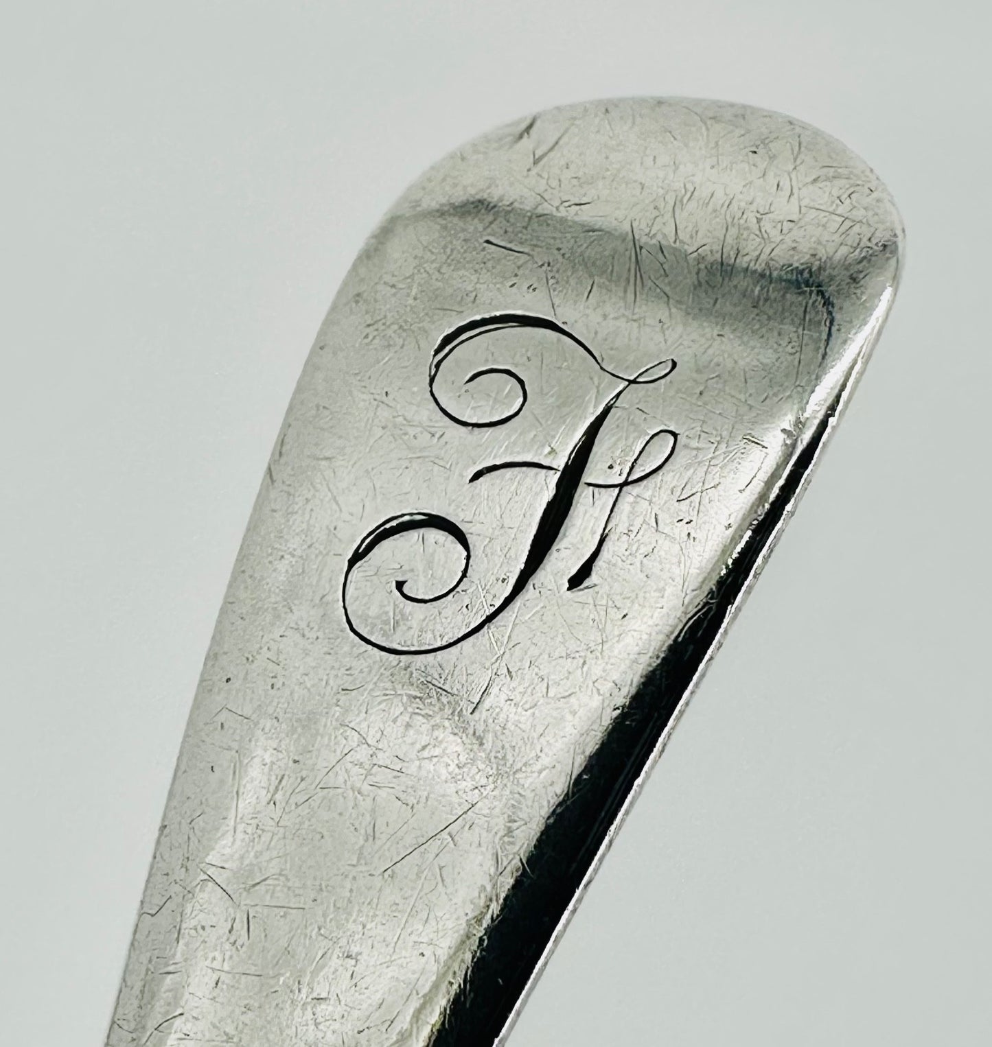 Antique 1913 Solid Silver Teaspoon – John Round & Son Ltd – Sheffield Hallmark