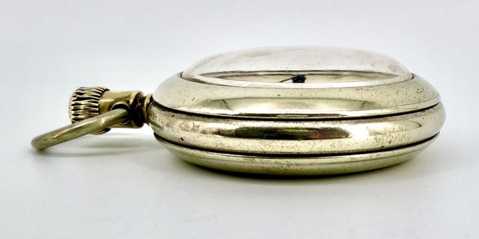 Antique “The Waterbury Watch Co.” Pocket Watch – Working – Series J - c.1890s