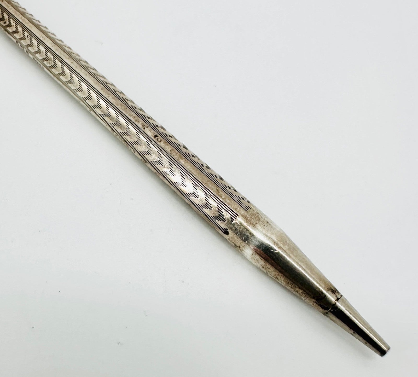 Vintage Sterling Silver Propelling Pencil – Wahl Eversharp Co. Ltd, London 1934