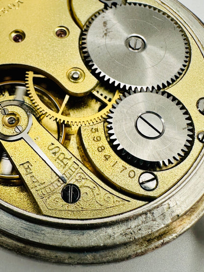 Antique Omega Silver Cased Pocket Watch – 1916–1923