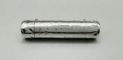 Antique Sterling Silver Scent Bottle & Pill Holder - 1894 Hilliard & Thomason