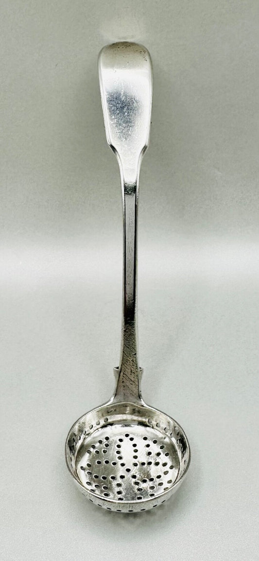 Antique Silver Sugar Sifter Spoon - London 1846 by Chawner & Co.