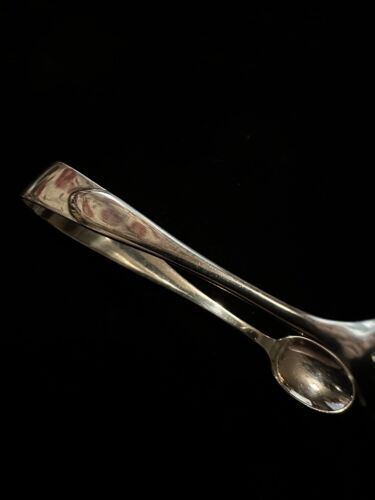 Antique Silver Sugar Tongs - Birmingham 1926 William Suckling Ltd