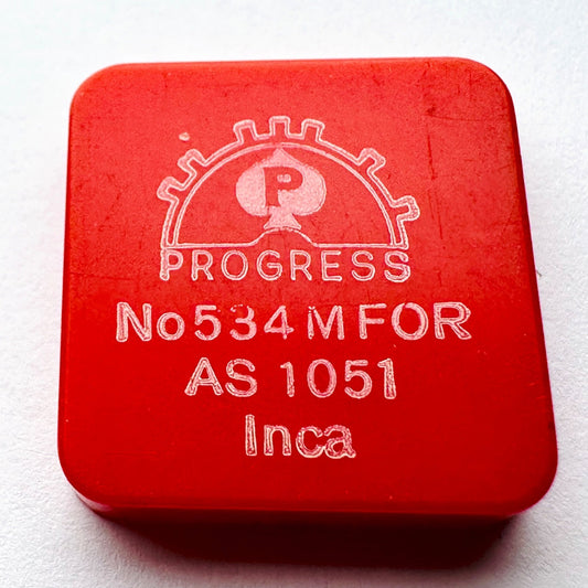 Balance Wheel & Hairspring – Progress No. 534M for AS 1051 Inca