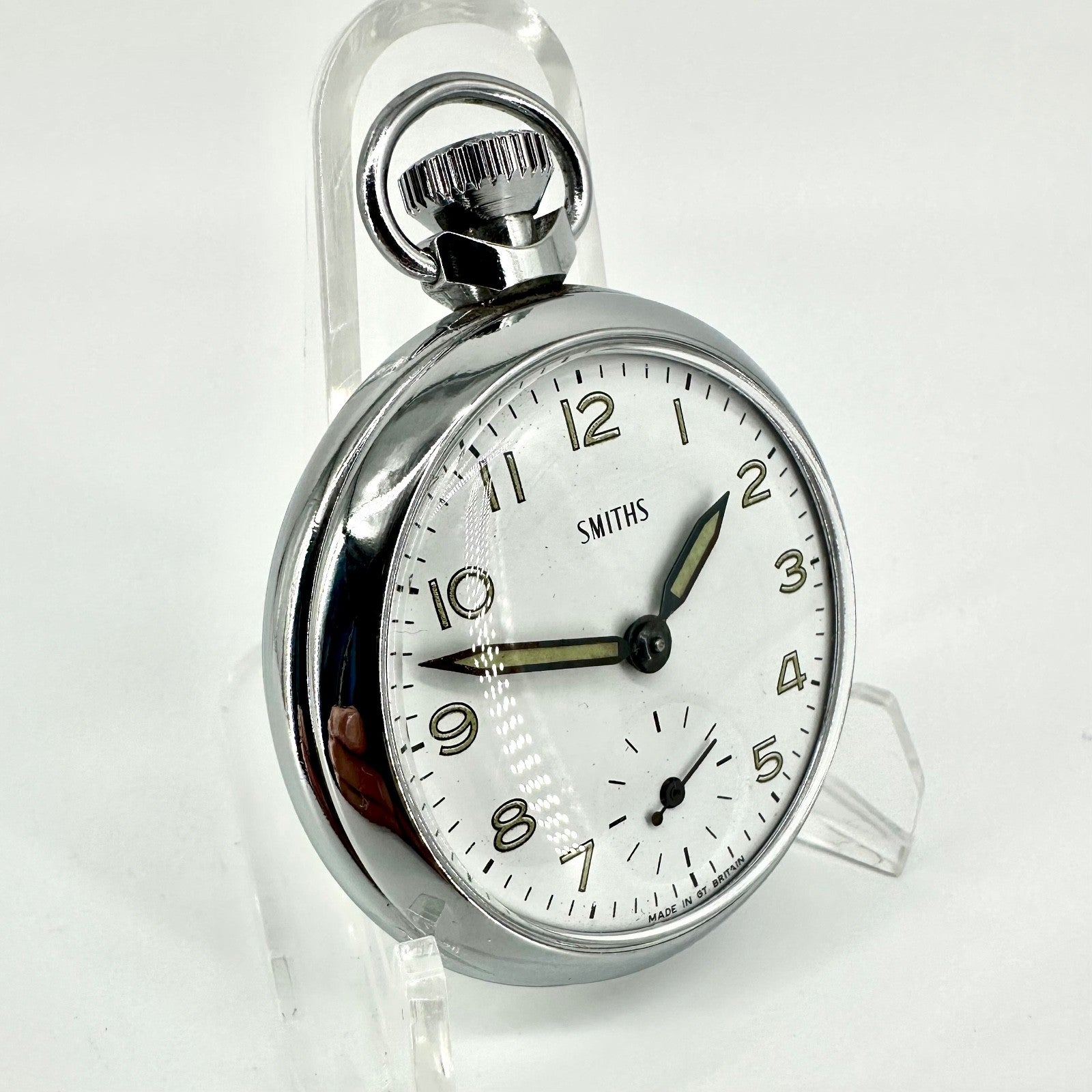 Vintage Smiths Pocket Watch – Working - Near Mint Condition