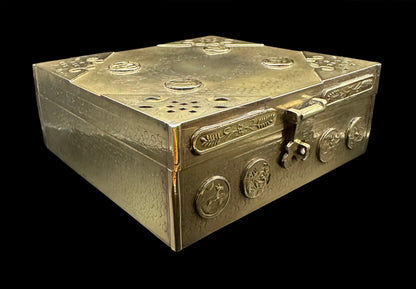 Antique Chinese Brass Box