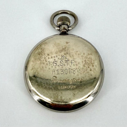 WWII GSTP Pocket Watch – Bravingtons, Buren Grand Prix – With Named WWI Ephemera