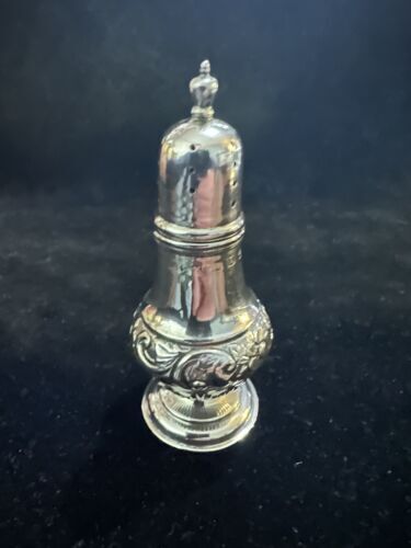 Antique Silver Pepper Pot - Birmingham 1897