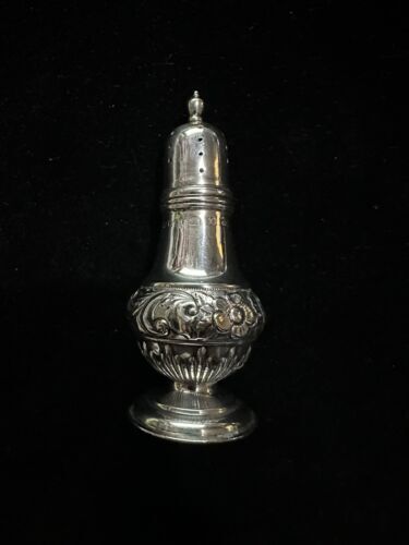 Antique Silver Pepper Pot - Birmingham 1897