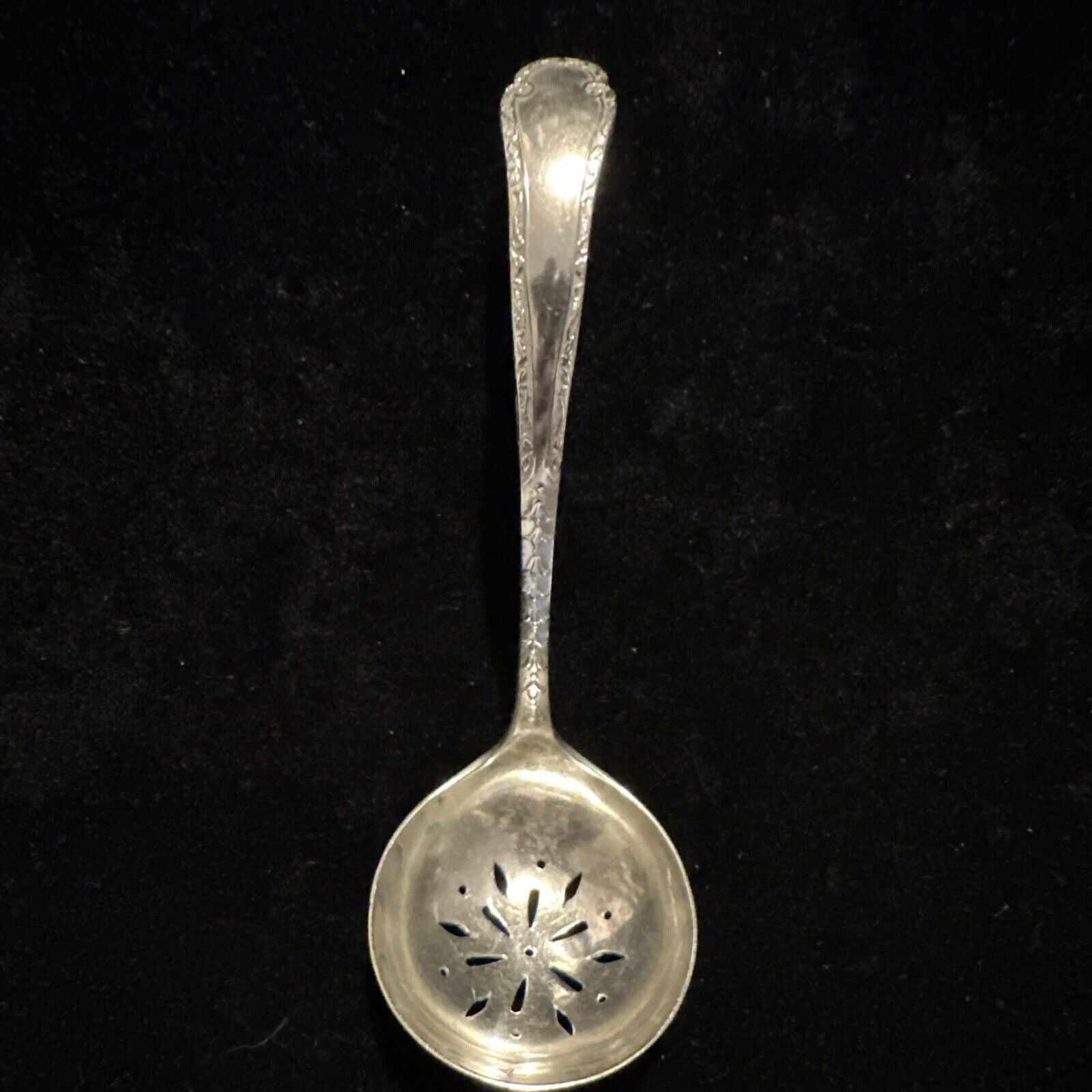 Antique Silver Plated Sugar Sifter