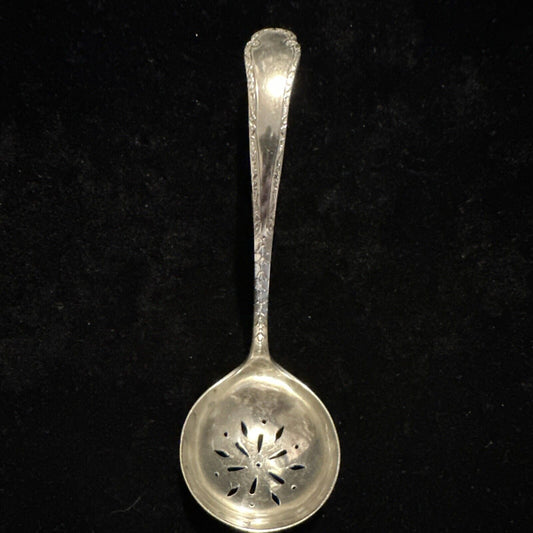 Antique Silver Plated Sugar Sifter