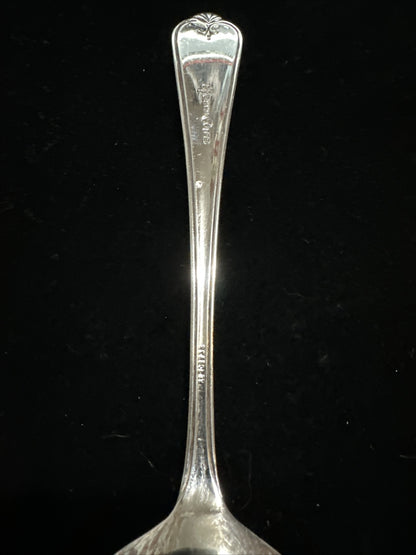 Antique Silver Plate Serving Spoon - Ell Ware - EPNS