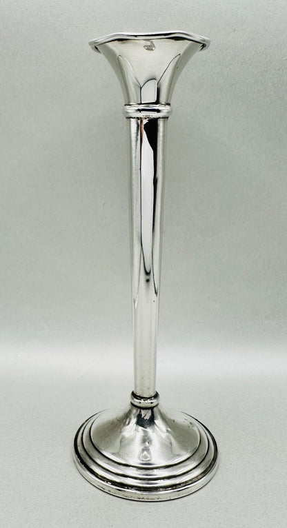 Antique Sterling Silver Vase by Redlich & Co.