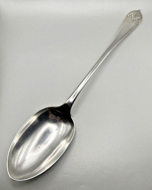 Antique Silver Plate Serving Spoon - Mappin & Webb