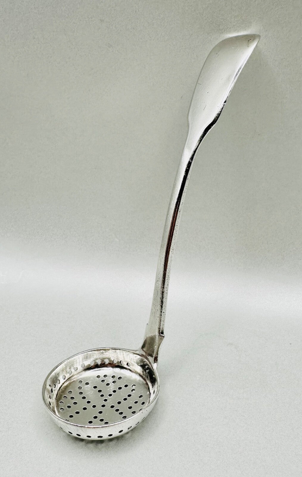Antique Silver Sugar Sifter Spoon - London 1846 by Chawner & Co.