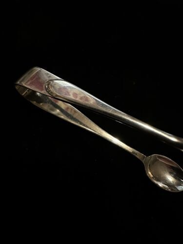 Antique Silver Sugar Tongs - Birmingham 1926 William Suckling Ltd