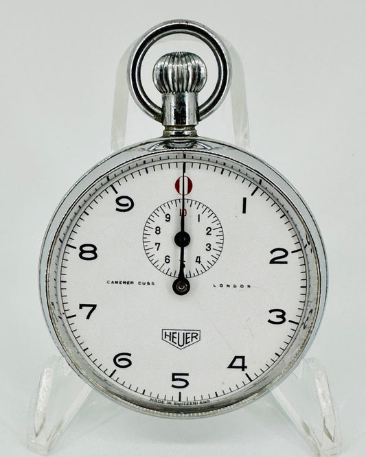 Vintage Ed. Heuer & Co. Mechanical Stopwatch – Camerer Cuss London – Swiss Made