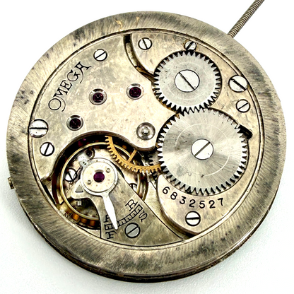 Antique Omega Watch Movement – Working – c.1923