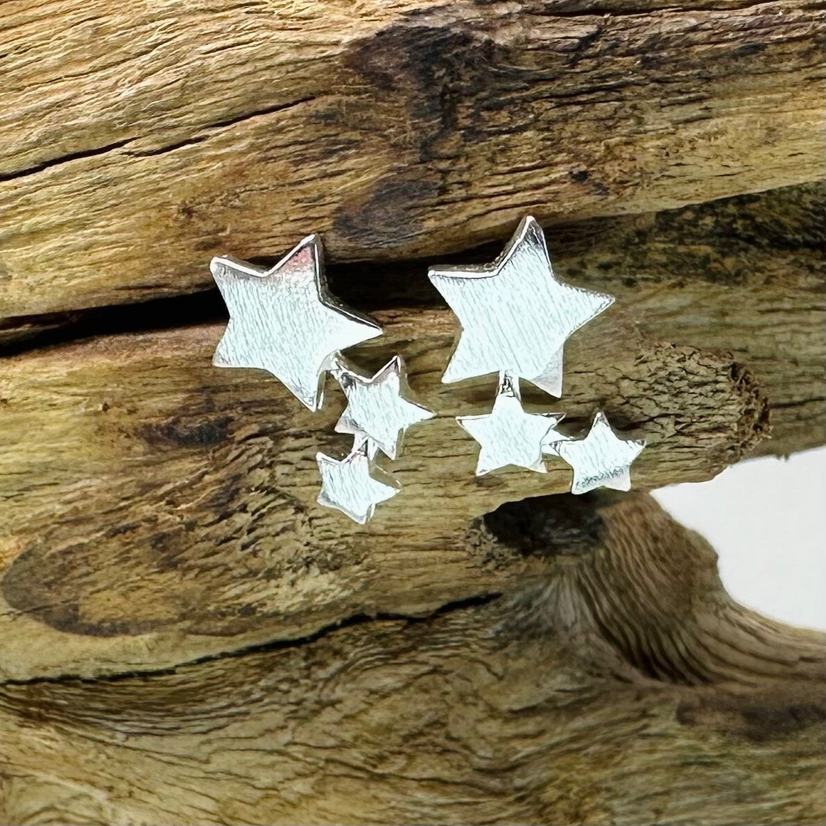 925 Sterling Silver Stud Earrings - Various Designs