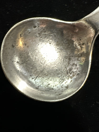 Antique Silver Plate Salt Spoon
