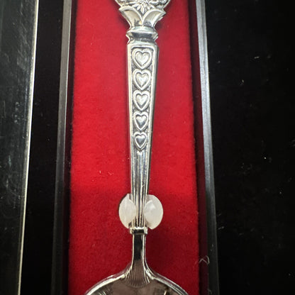 Boxed Vintage French Samoens Souvenir Spoon