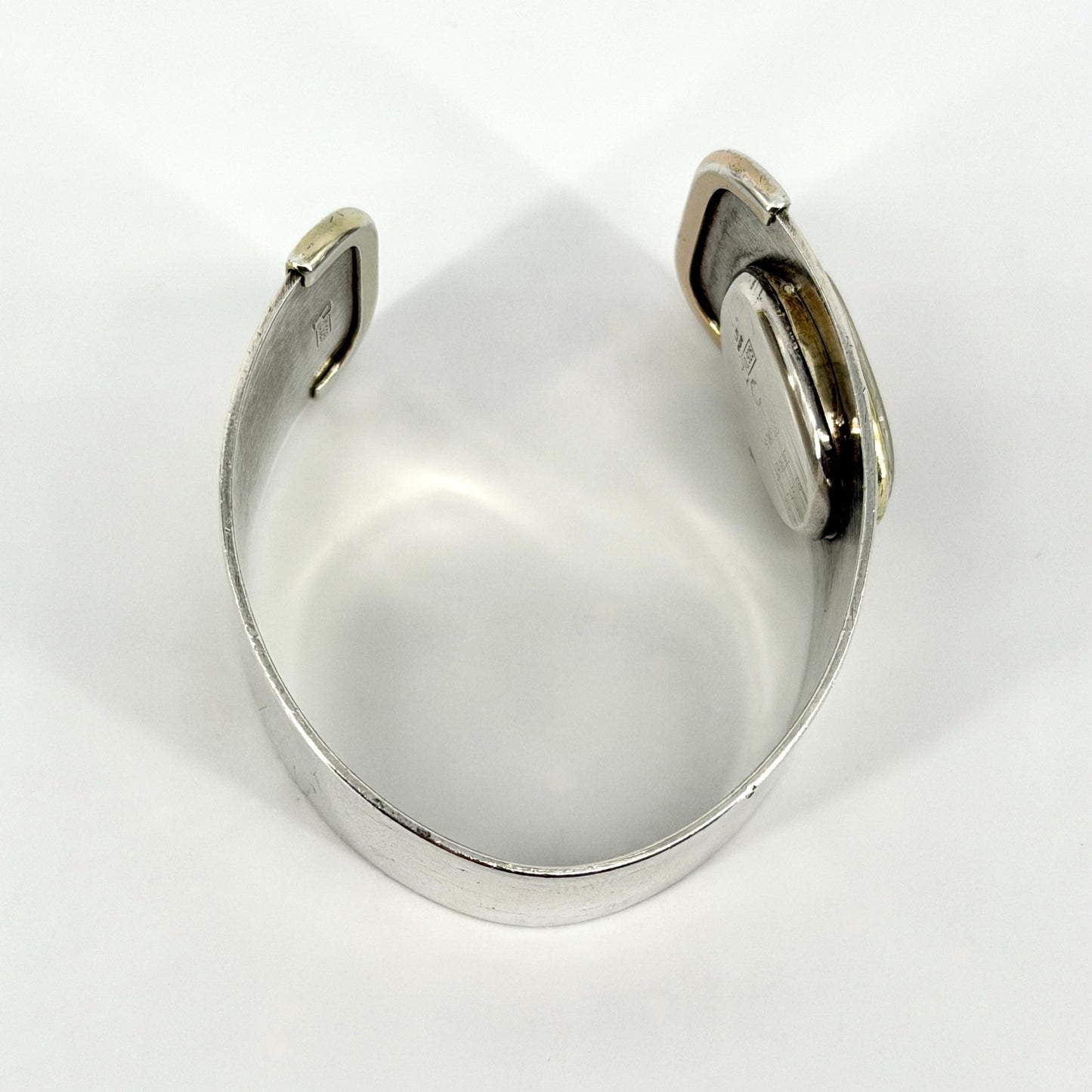 Vintage Le Paix 925 Sterling Silver Bangle Watch – Swiss Quartz – c.1970s