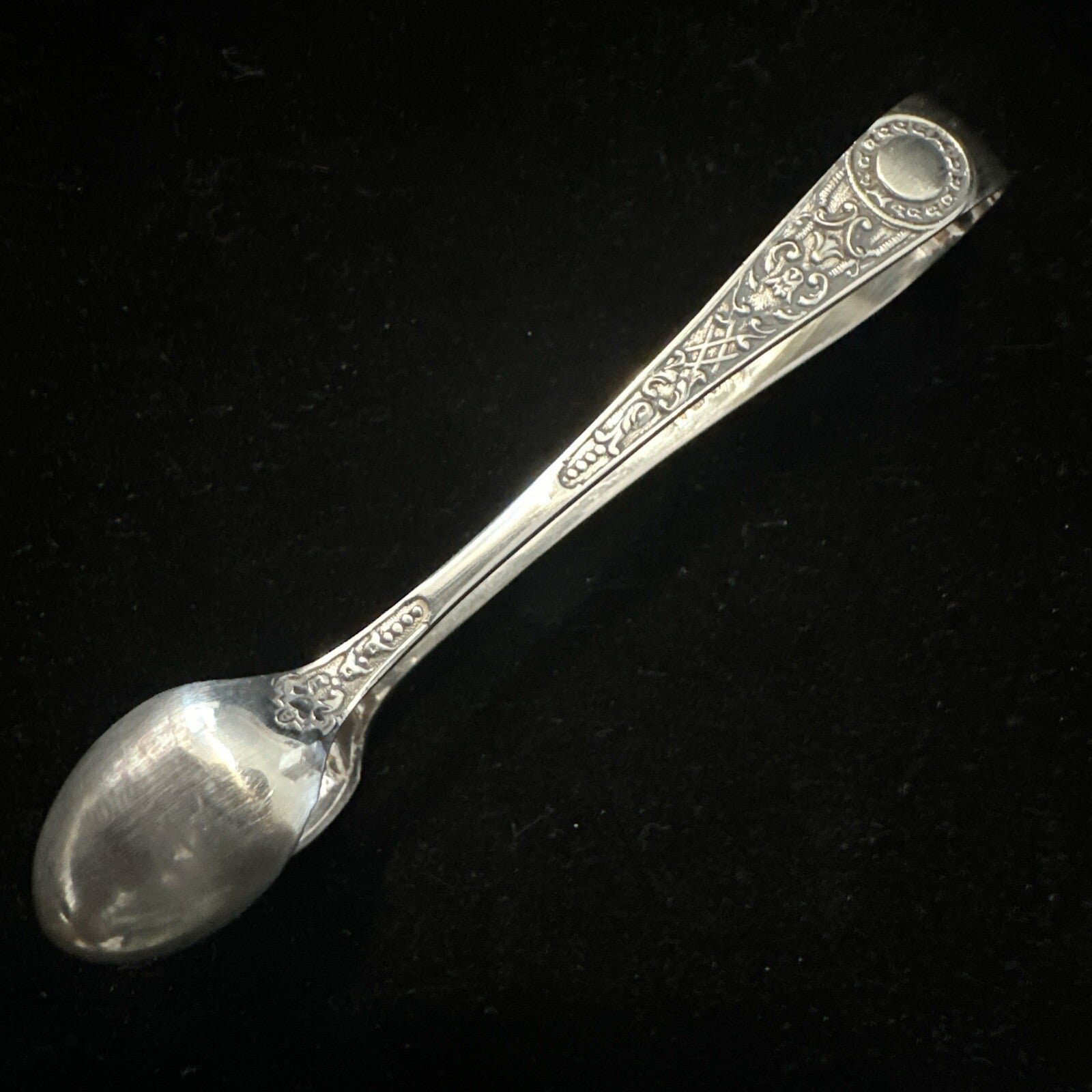Antique Silver Plate Sugar Tongs