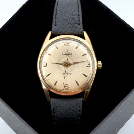 Vintage Allaine Automatic Watch – Felsa 4000 – 30 Jewels – c.1950s Swiss